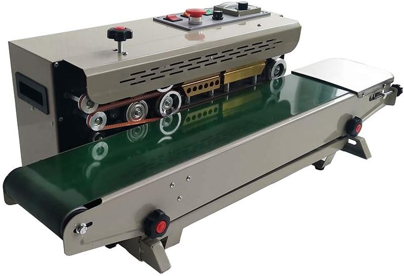 TECHTONGDA FR-880 Continuous Auto Sealing Machine Sealer Horizontal PVC Membrane Bag Film 110V