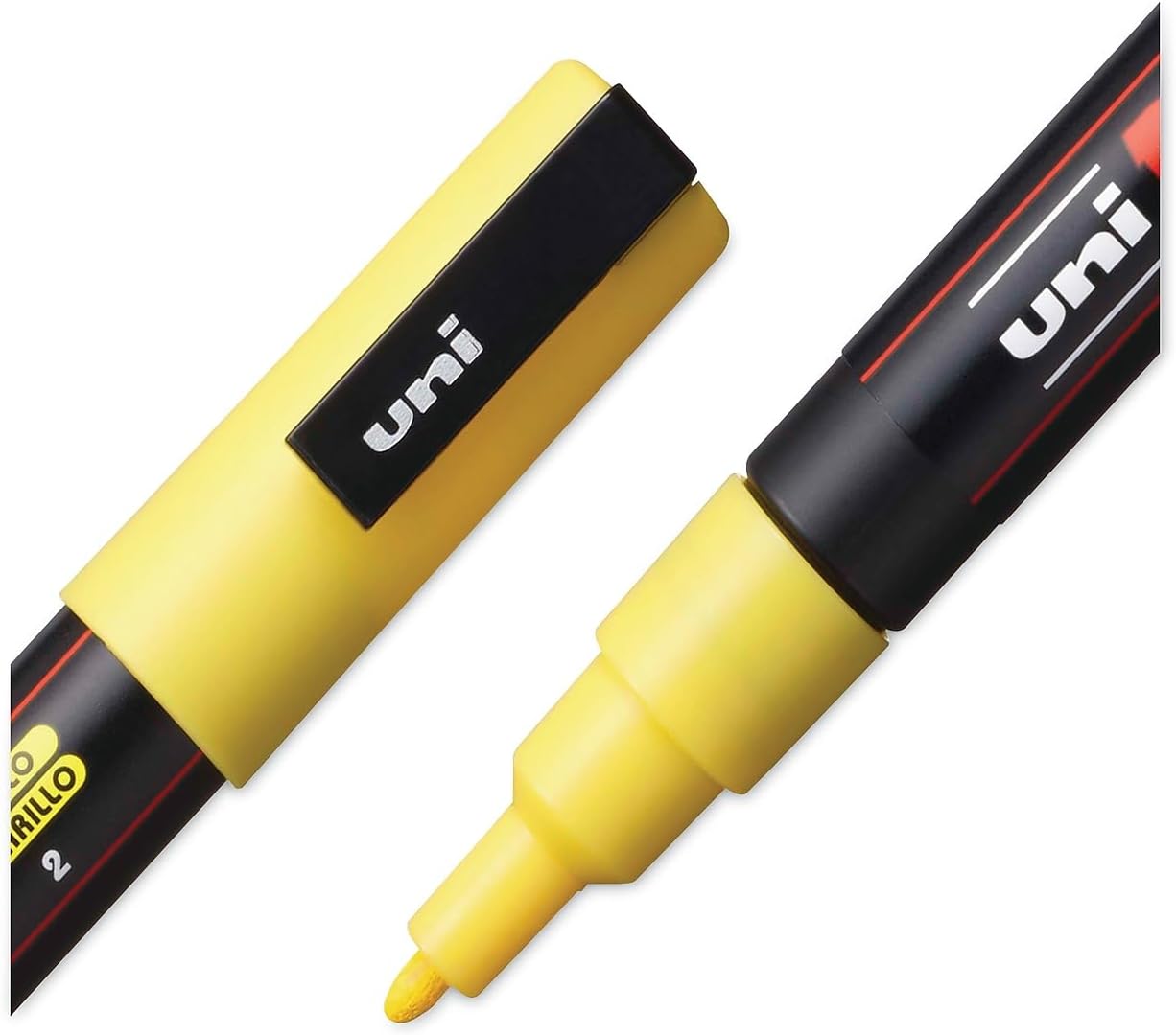 Posca PXPC3M16A Acrylic Paint Marker Set, Fine, Multicolor