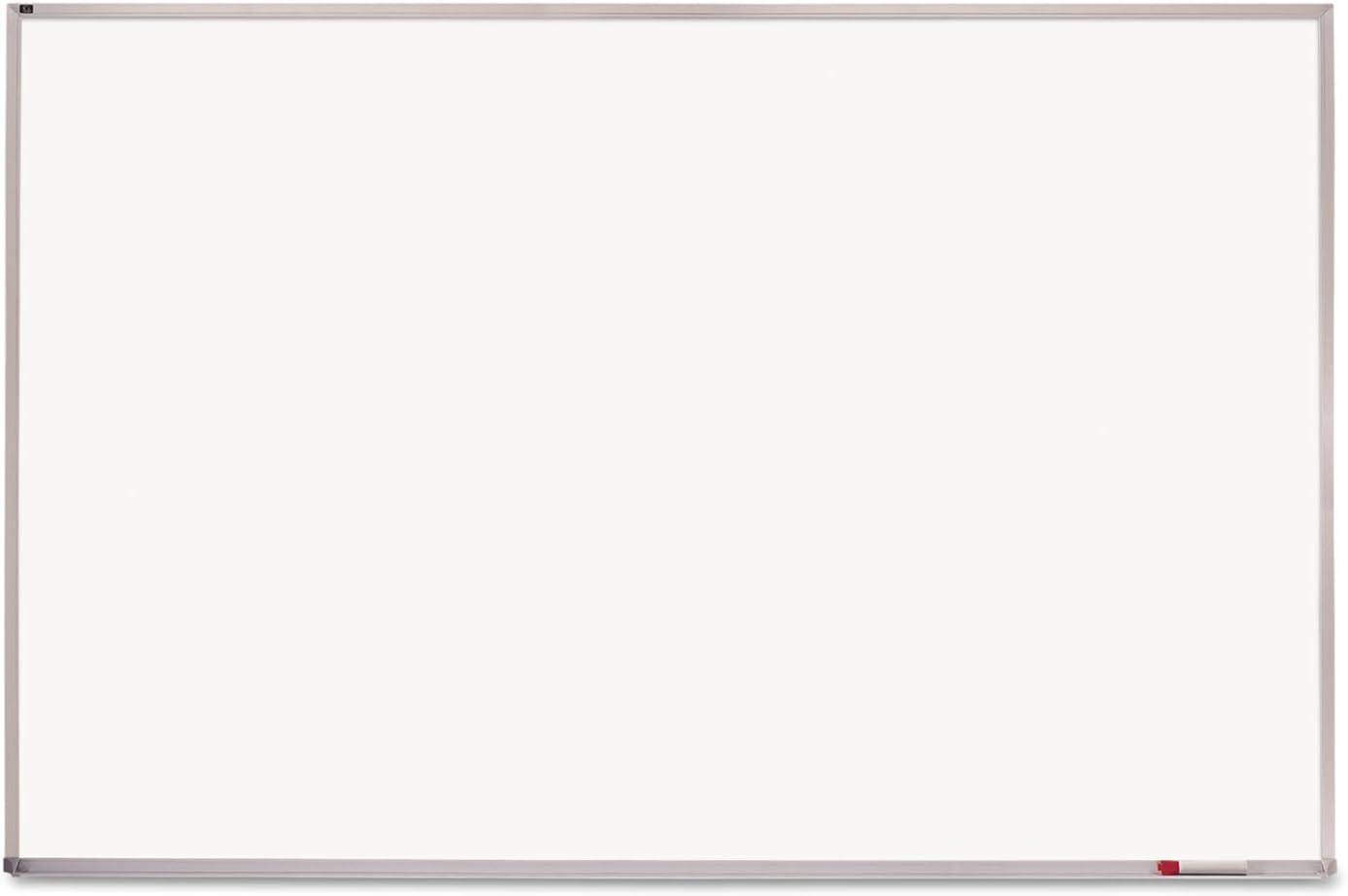 Quartet Magnetic Dry Erase White Board, 8' x 4' Whiteboard, Porcelain Surface Will Not Stain or Ghost, Silver Aluminum Frame (PPA408)