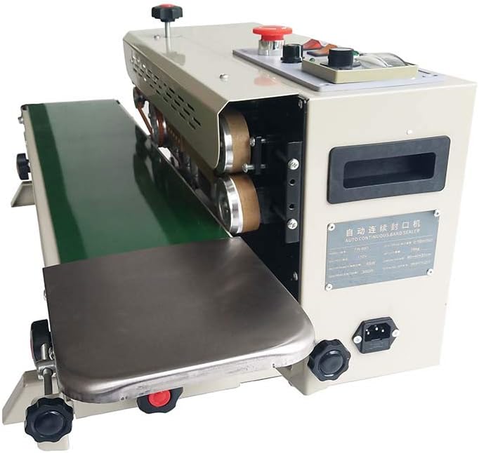 TECHTONGDA FR-880 Continuous Auto Sealing Machine Sealer Horizontal PVC Membrane Bag Film 110V