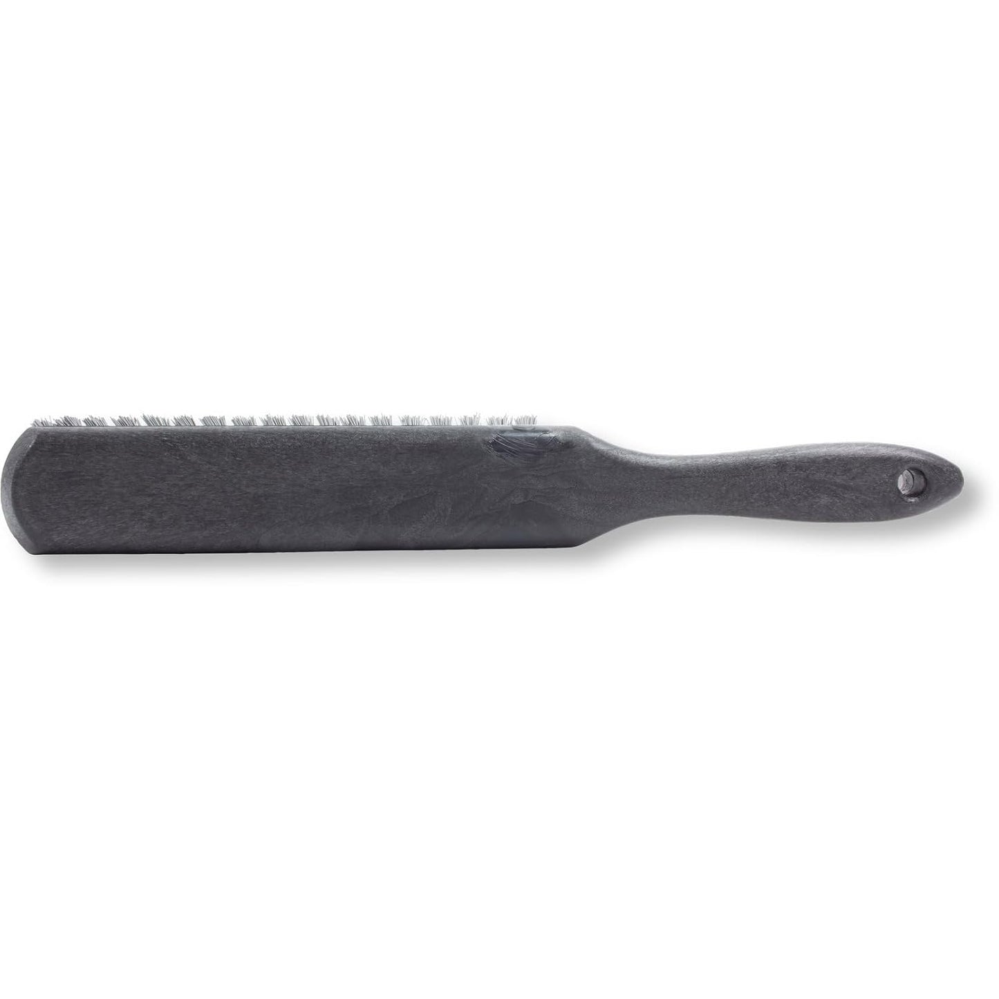 SPARTA Handheld Soft Counter Brush 8 Inch Bristle Span, Multi-Use Dust Brush with 5 Inch Handle for Tables, Countertops, and Delicate Surfaces, Polyester, Black