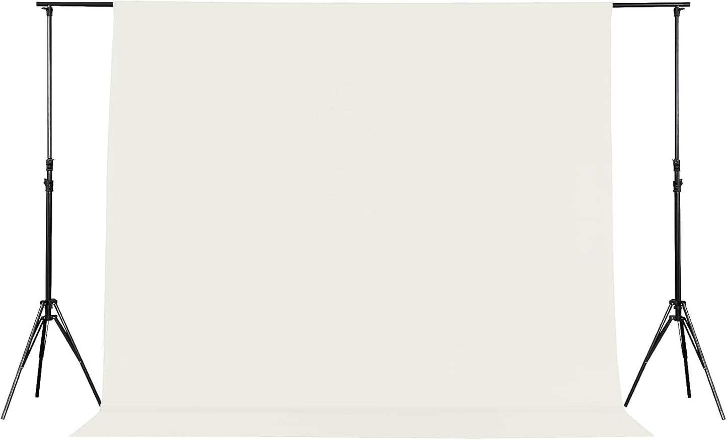 Joccun 8X10FT Ivory Backdrop Background for Photography,Polyester Backdrop Curtain Background Screen for Photography,Photoshoot,Video Recording,Studio(8X10ft,Ivory)