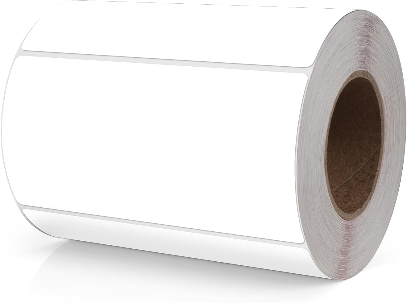 White Rectangle Stickers 4 x 2 Inch Color Coding Labels Vinyl Roll Self-Adhesive Waterproof Removable 500 PCS