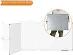 VIZ-PRO Magnetic Dry Erase Board, 120 X 48 Inches, Foldable Wall-Mounted - Image 4