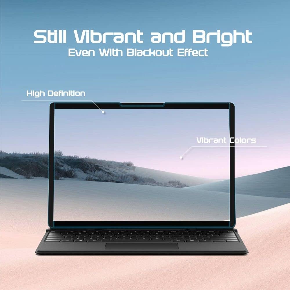 Computer Privacy Screen Filter for Widescreen Monitor - Anti-Glare, Blue Light Reduction, and Privacy Shield Protector - 23 Inch 16:9 Aspect Ratio
