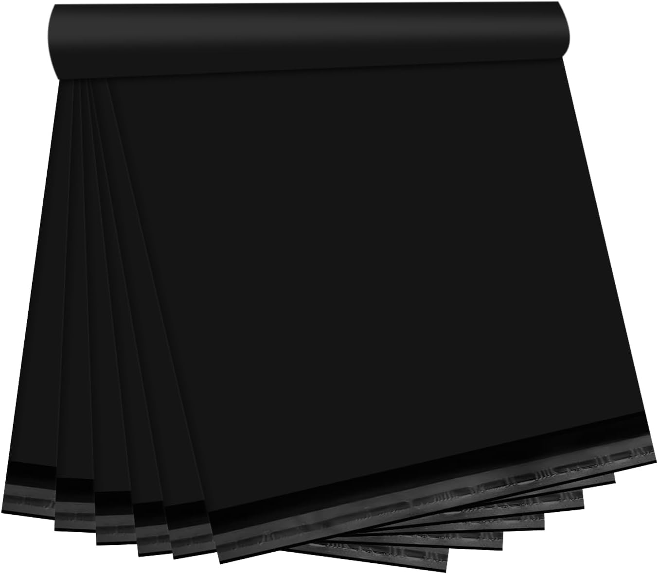 Black Shipping Bags 10x13 200Pcs Poly Mailers, Mailing Shipping Envelopes, Clothing Shipping Bags with Tear Resistant for Small Business Package Bags