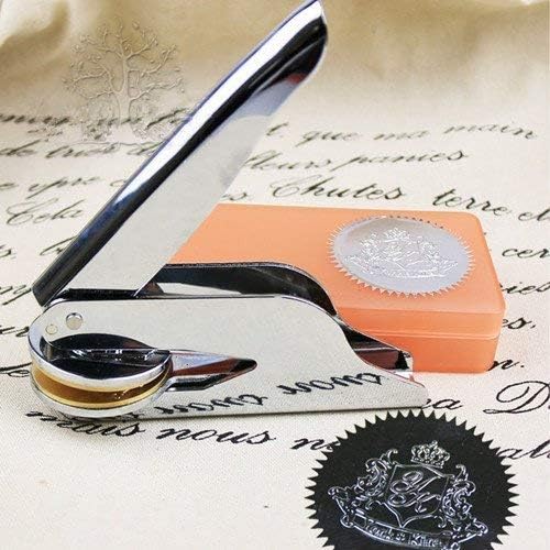 MNYR New Customize Design Your Own Custom Embosser Picture Logo Letter Personalized Official Book Seal Monogram Wedding Invitations Hand Embosser Great Gift Idea