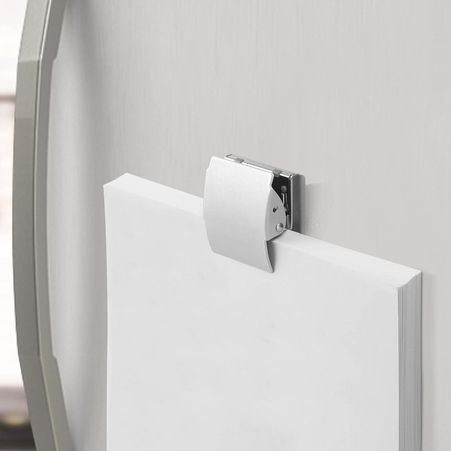 Plus Extra Strong Magnetic Clips, Large White, 3-Pack