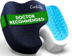 ComfiLife Gel Enhanced Seat Cushion – Office Chair Cushion – Non-Slip Gel & by ComfiLife
