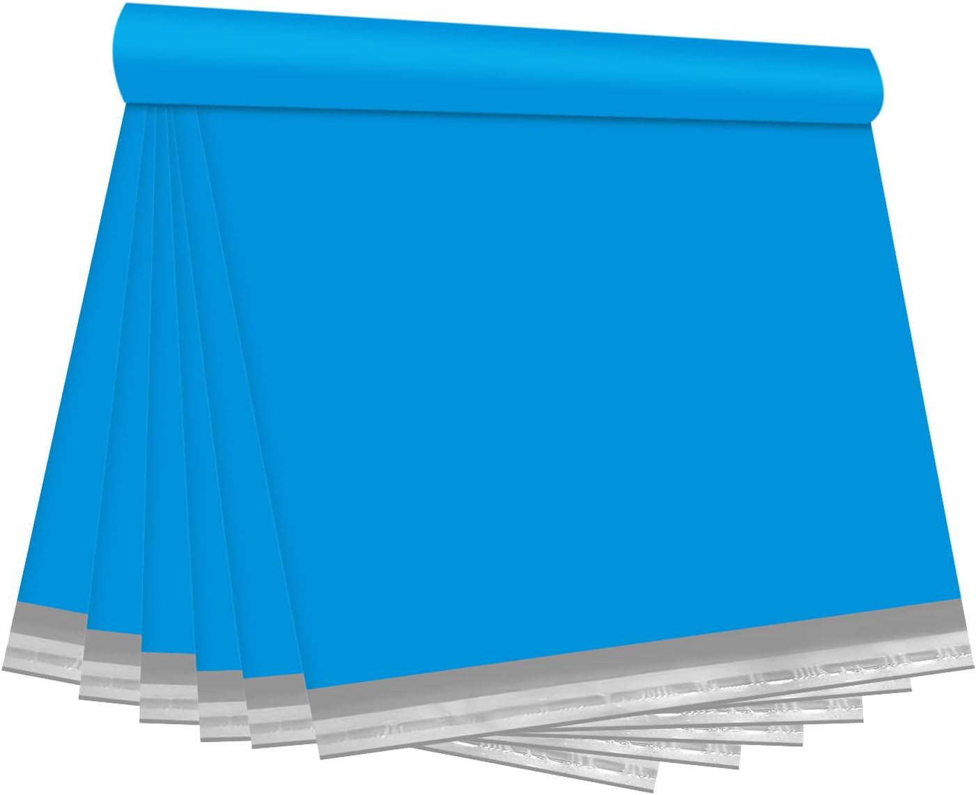 1000 Blue 10x13 Poly Mailers, Durable Self-Sealing, Waterproof, Clothing Shipping Bags for Shipping Clothes, Books, Accessories