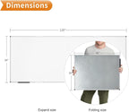 VIZ-PRO Magnetic Dry Erase Board, 120 X 48 Inches, Foldable Wall-Mounted - Image 2