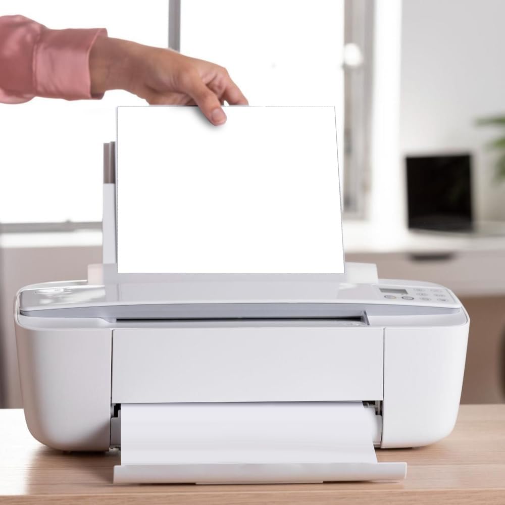 Printer Paper - 100 Sheets, A5 Premium Bright White Paper, 28lb Bond / 70lb Text (105 gsm) Bright White Paper – Great for Copy, Printing, Writing, 5.83" x 8.27" (148 x 210 mm)