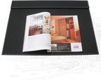 KINGFOM Ultra-Smooth PU Leather Desk Pad & Mat Office Desk Drawing & Writing - Image 7