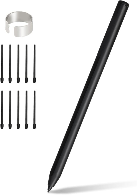 Magnetic Stylus Pen for Remarkable 2 Pen with Eraser, EMR Digital Stylus for Remarkable Pen Replacement Alternative Marker Plus, 4096 Pressure Sensitivity, Palm Rejection, Tilt Support with 10 Tips
