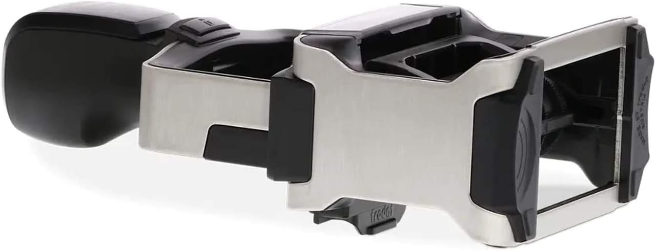 Trodat 5460 Heavy Duty Dater, Month Day Year Format, with Interchangeable Premade Die Plates Black Date and Black Text - Plate Size 1-5/16”H x 2-1/4”W
