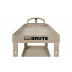 Rubbermaid Commercial Products BRUTE Heavy Duty 2-Shelf Utility/Service Cart - Image 3