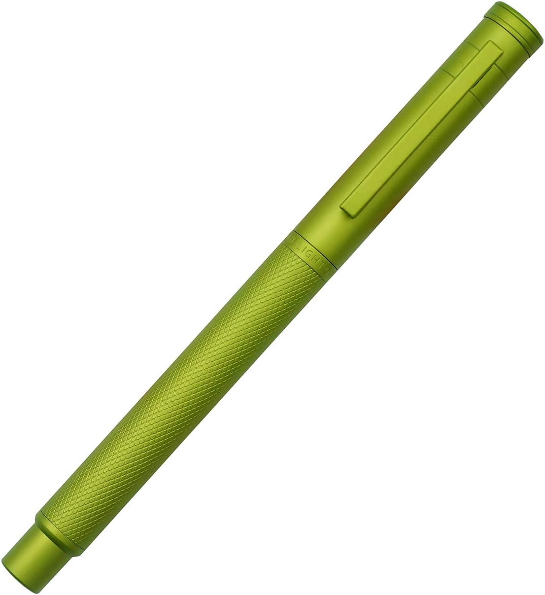 Asvine Mustard Yellow Forest Fountain Pen Bent Nib, Classic Design with Converter and Metal Pen Case, The Light of Hope Serise