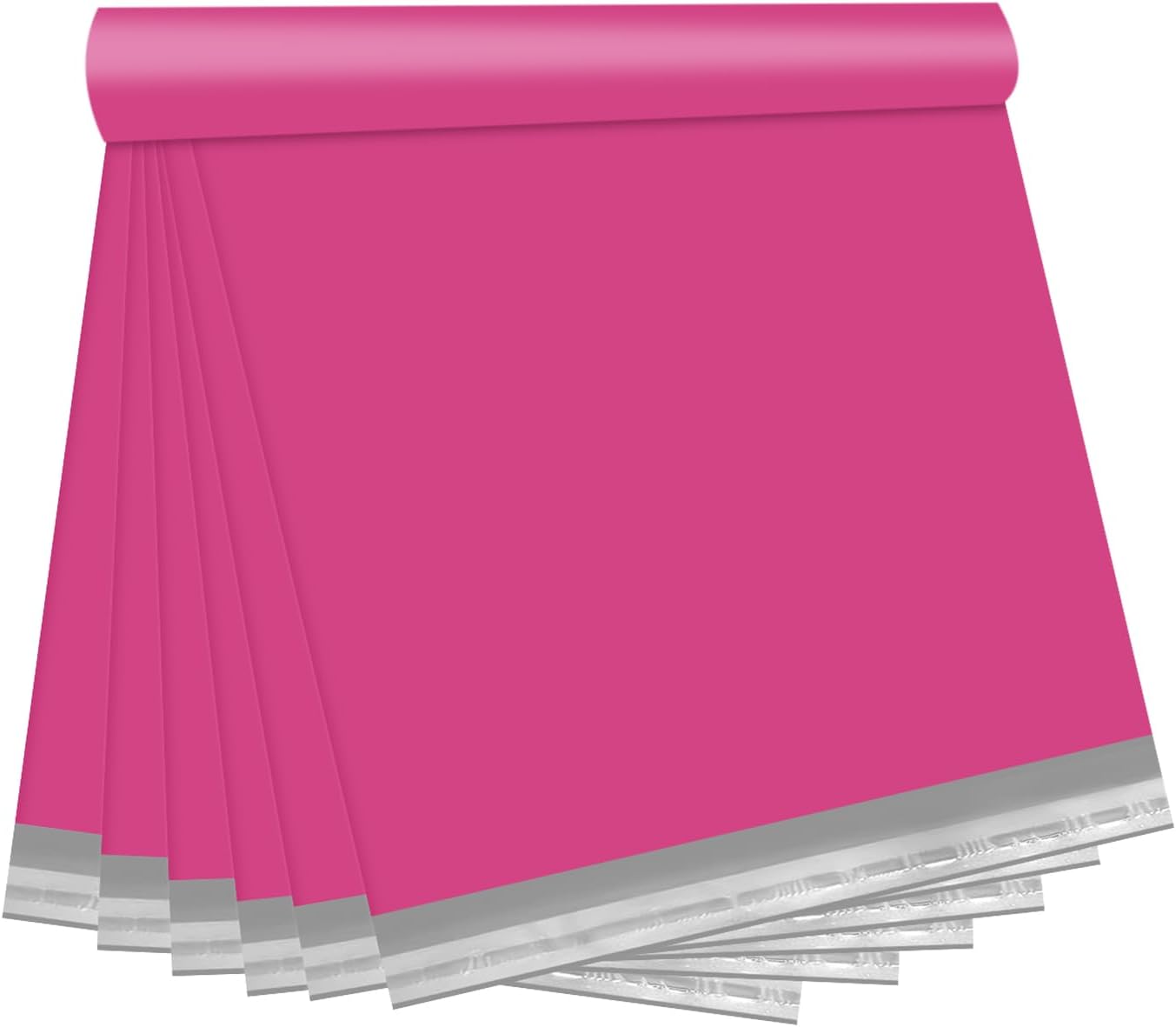 Pink Poly Mailers 10x13, 100 Pack - Waterproof, Strong Adhesive Shipping Bags for Clothing and Small Businesses - Durable Mailing Envelopes