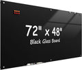 MaxGear Glass Whiteboard Wall Mounted, Frameless Magnetic Dry Erase Board by MaxGear