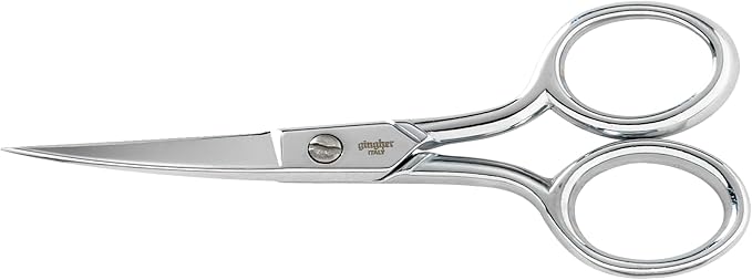 Gingher Curved Embroidery Scissors, Sharp Knife Edge Sewing Scissors - Image 7