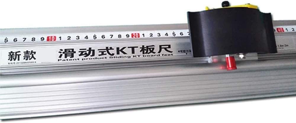 Manual Sliding KT Board Paper Trimmer, Photo Paper Cutter, Photo PVC PET Cutter with Ruler (71'=1800mm)