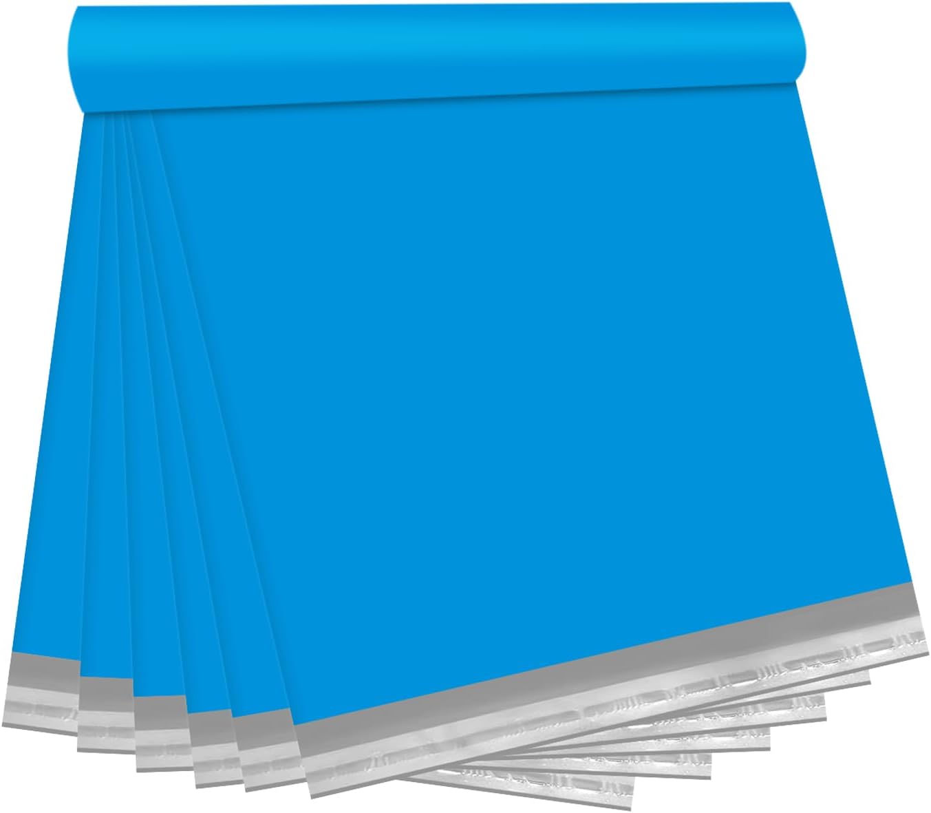 Blue Poly Mailers 14.5x19 Inch 500 Pcs | Large Shipping Bags for Clothing, Small Business | Strong Thick Mailing Bags with Self Adhesive | Waterproof and Tear-Proof Large Package Bags
