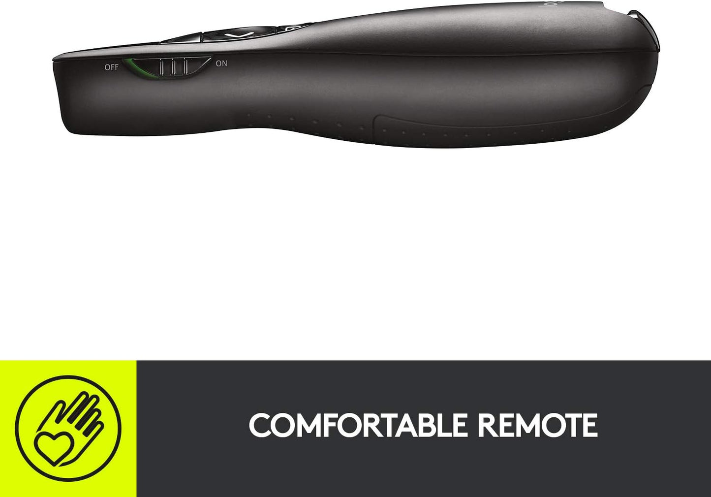 Logitech Wireless Presenter R400, PowerPoint Clicker with Laser Pointer, Wireless Presentation Clicker Remote