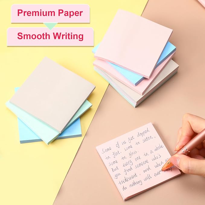 Fainne 120 Pack Sticky Notes Bulk 3 x 3 inch Self Stick Note Pads Multicolor - Image 5