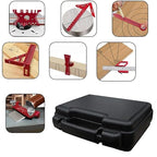 Carpentry Square Kits with Box, Aluminum Scribeing Ruler, Precision Layout - Image 3