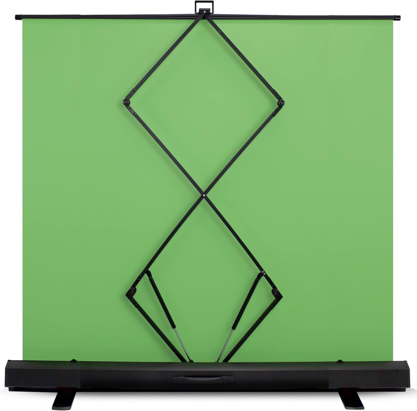 【Wider Style】 KHOMO GEAR 87-in Large Collapsible Green Screen Backdrop Portable Retractable Chroma Key Panel Photo Background with Stand for Video Conference, Photographic Studio, Streaming