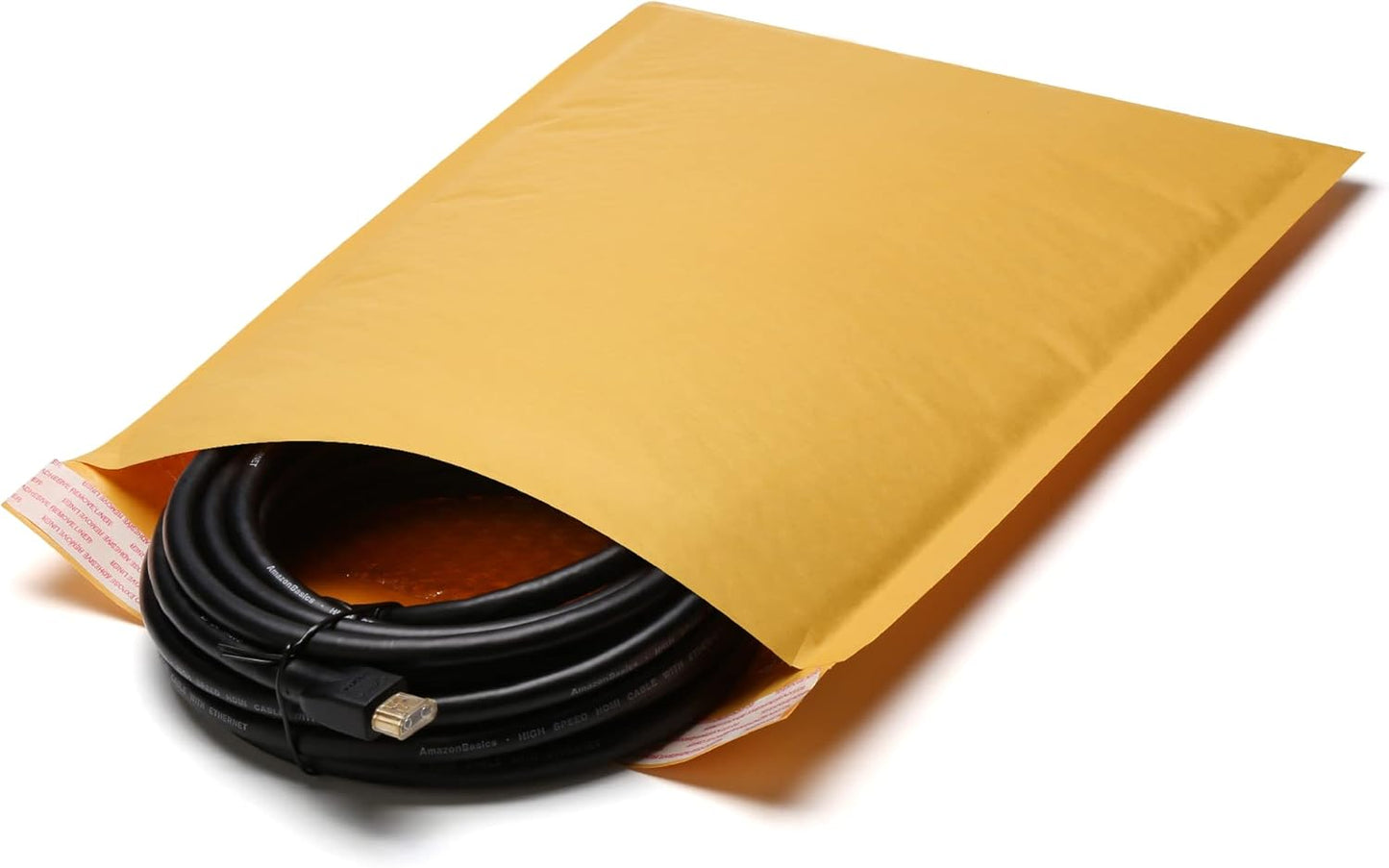 The Boxery Kraft Padded Bubble Mailers Envelopes #00 5x10'' - 25 Pack