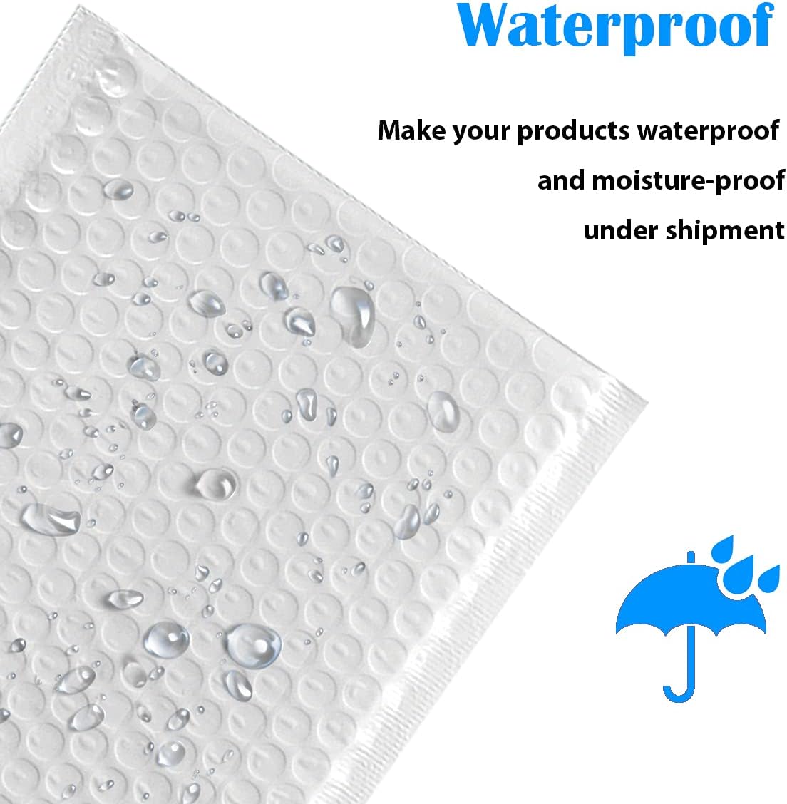Immuson White 8.5 x 11 Inches Poly Bubble Mailers, 25 Pcs Self-Seal Shipping Bags, Packaging Bags, Padded Shipping Envelopes, Bubble Envelopes for Mailing/Packaging/Delivering