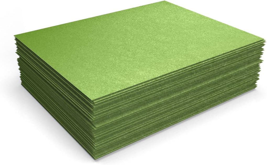 LUXPaper 8.5" x 11" Paper | Letter Size | Fairway Metallic | 80lb. Text | 50 Qty