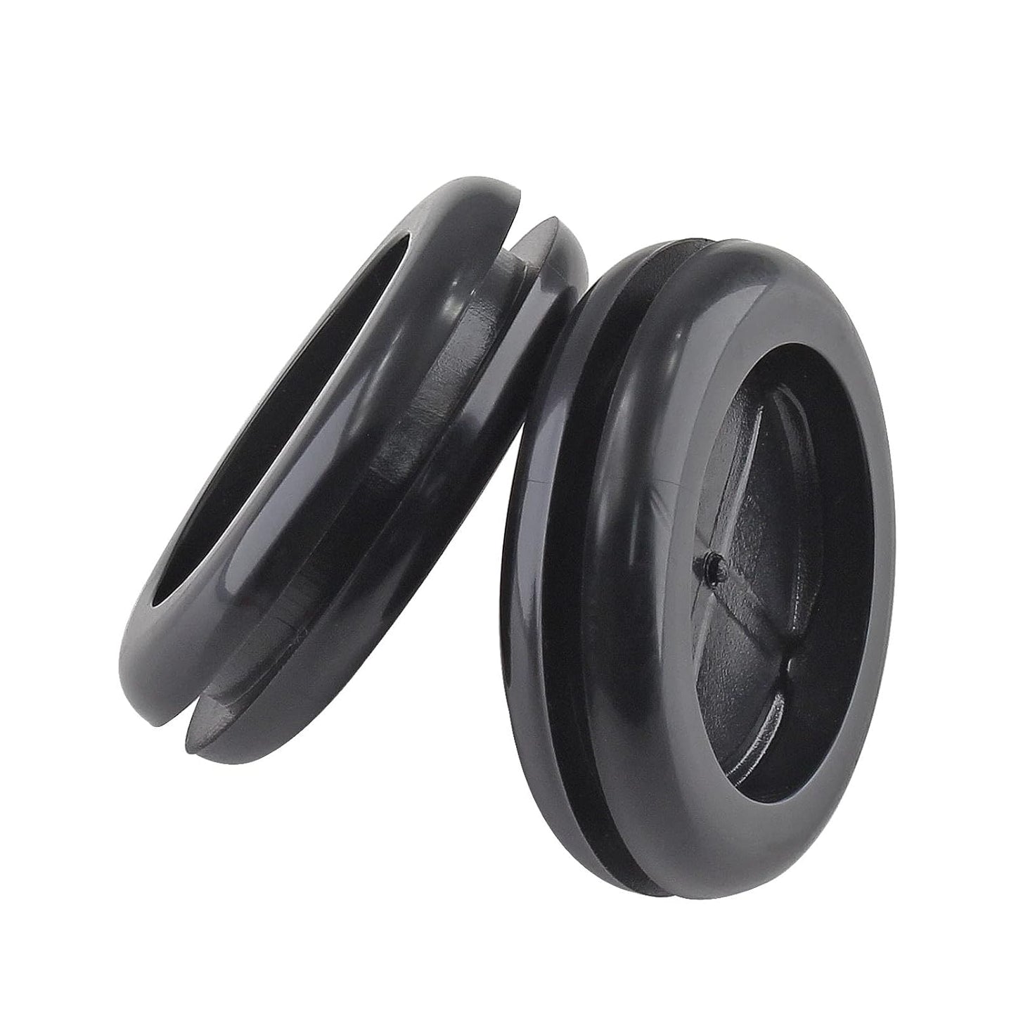 24 Pack 0.79" Inside Diameter 1" Drill Hole Rubber Grommet, Firewall Plug Grommet Rubber Grommets Wire Protection, Double Sided Round
