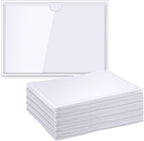 Outus 200 Pack 5x7 Inch Self Adhesive Label Pockets Bulk Plastic Labels Holders - Image 7