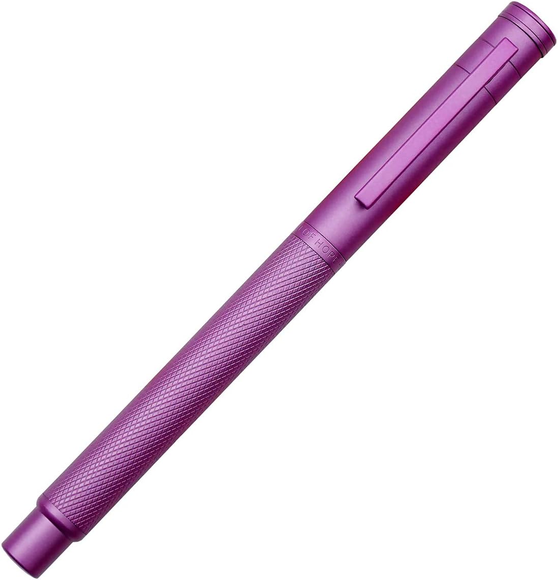 Asvine Pink Forest Fountain Pen Extra Fine Nib, Classic Design with Converter and Metal Pen Case, The Light of Hope Serise