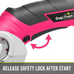 SnapFresh Cordless Electric Scissors, 4V Rechargeable Electric Box Cutter - Image 8