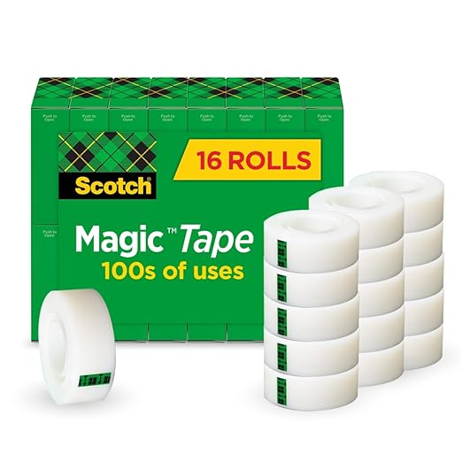 Scotch Magic Tape, Home Office Supplies and Back to School Supplies by Unknown