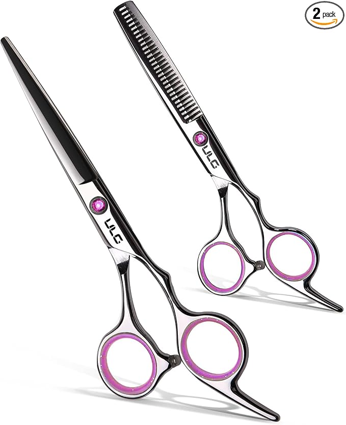 Hair Cutting Scissors Thinning Shears Kit ULG Professional Hairdressing by ULG