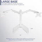 VIVO Dual LED LCD Monitor Free-Standing Desk Stand - Image 5