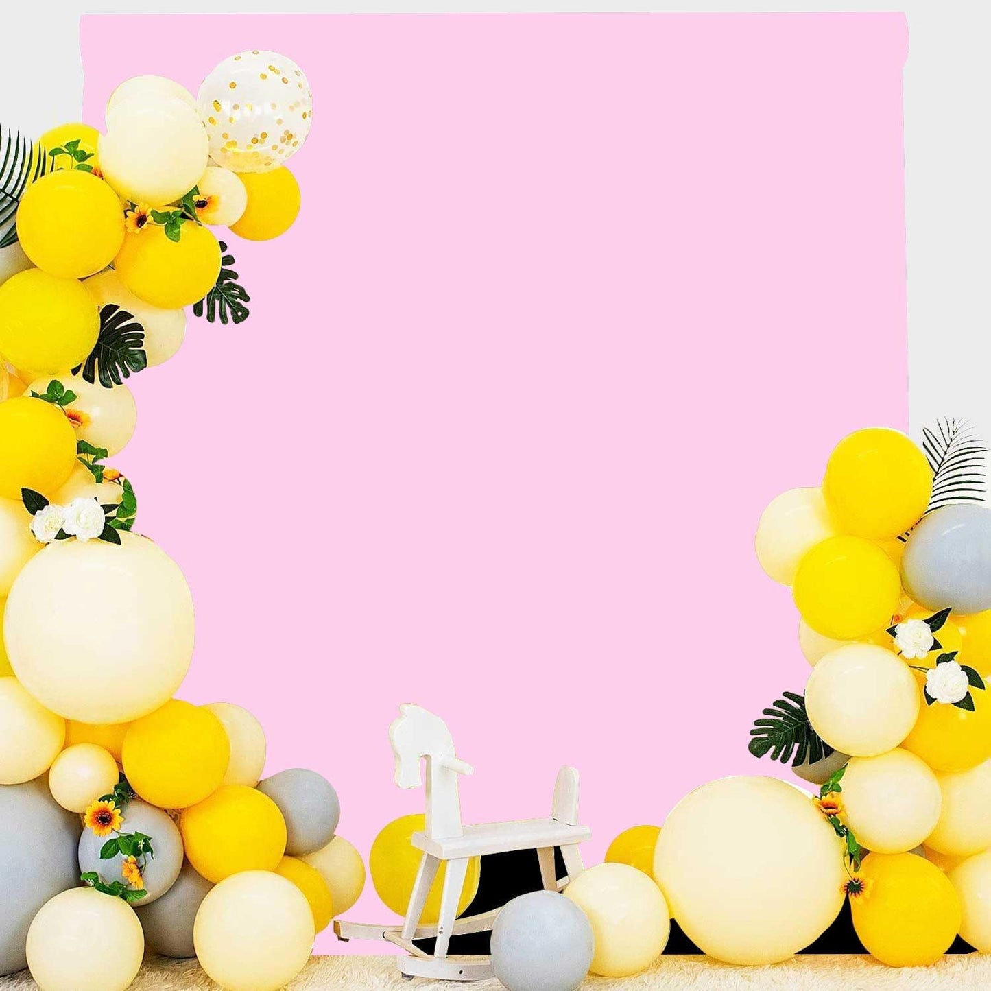 Pink Photo Backdrop for Photoshoot Pink Background for Photography Photo Backdrop Curtain for Party 10 x 10 FT