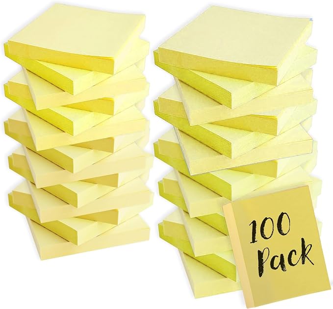 Trailmaker Sticky Notes Bulk Set, 3x3 Self Stick Memo Pads - Image 2