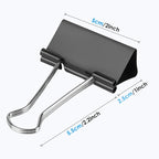 Ufmarine Extra Large Binder Clips 2 inch, Big Paper Clips - Image 3