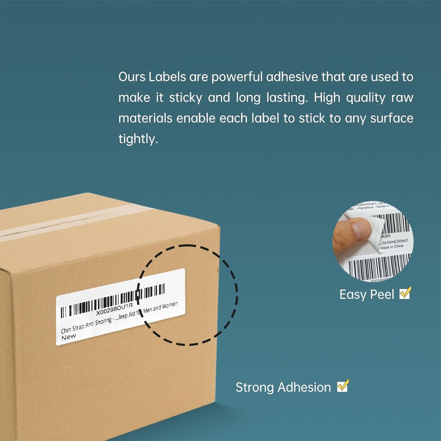 Compatible Address Labels Replacement for DK-1201 (1.1 in x 3.5 in)