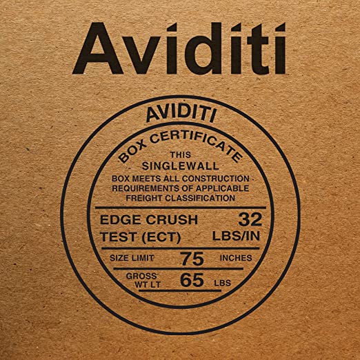 AVIDITI Mailing Tubes with Caps, 2"L x 22"W, 50-Pack | Cardboard Tube Mailer for Poster Box, Blueprint, Teachers, Artwork, Long Art Holder 2x22