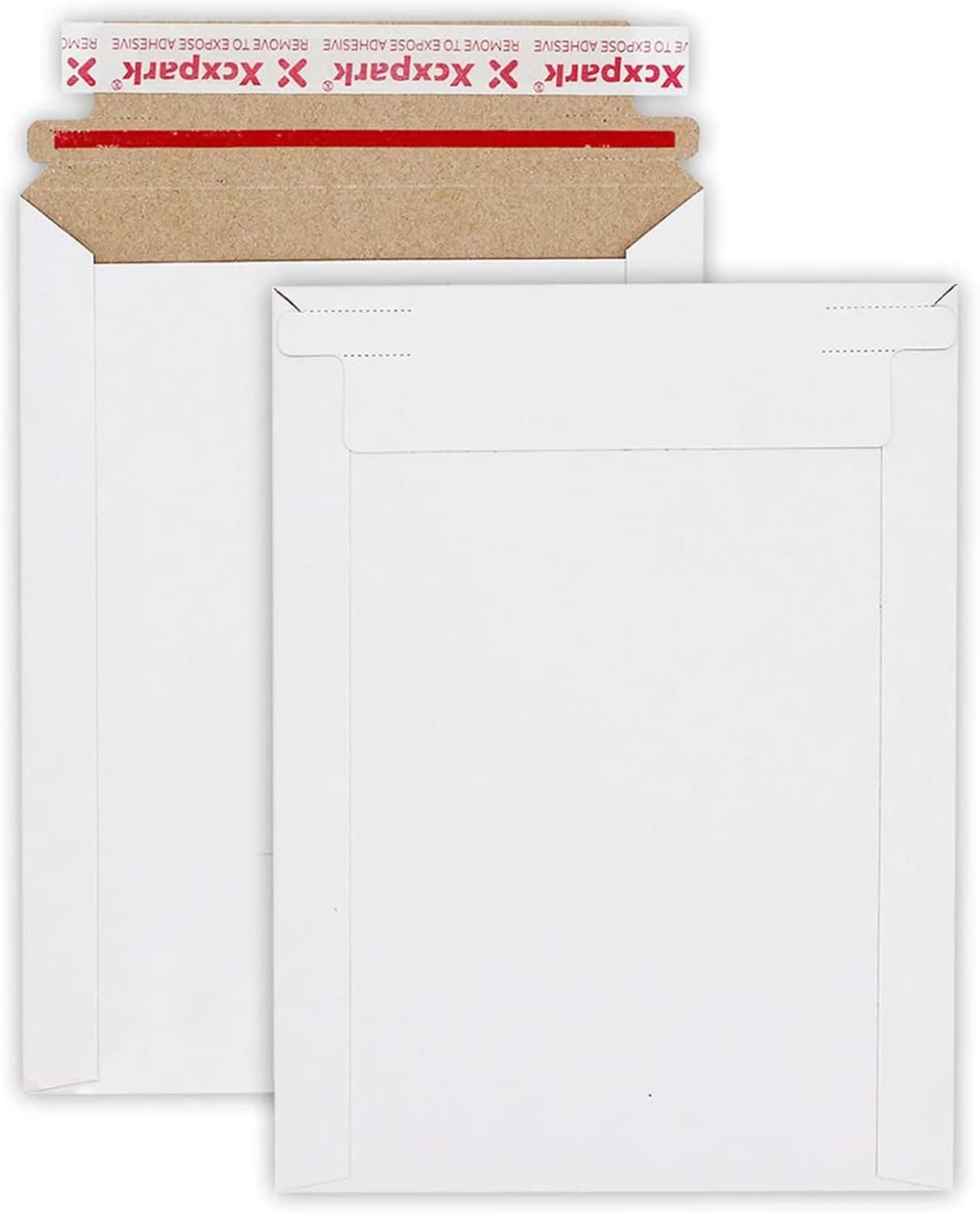25 Pack Rigid Mailers 9.25 x 11.75 inches, Self Seal Photo Document Mailers Premium Cardboard Keep Flat Envelopes for Photos, Pictures, Papers, Files, CD