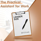 Clipboards, PANDRI 36 Pack Hardboard Office Clipboards, Low Profile Clip - Image 6