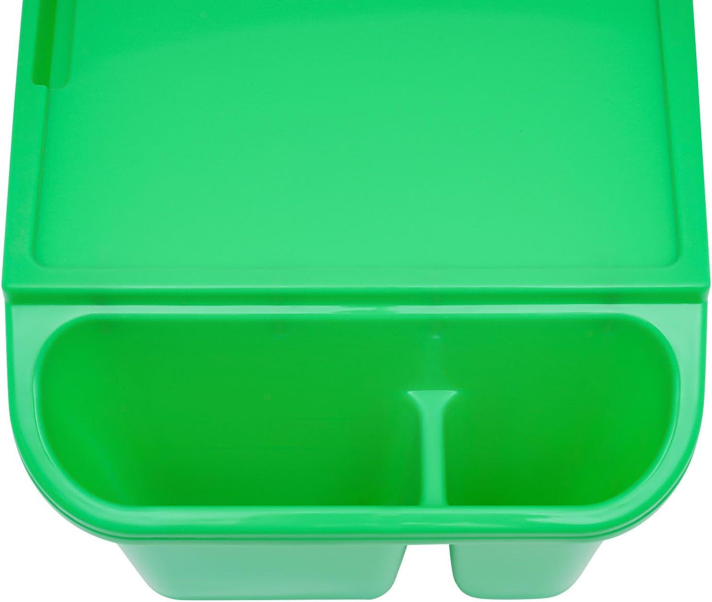 12 Pack Kids Lap Desk Tray with Storage Slots, Portable Lap Desk, Activity Tray, Drawing, Stackable, Writing, Eating, Classroom, 19.69" L x 9.84" W x 7.1" H (Green)