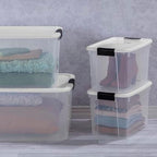 Sterilite 6-Pack 30 Quart Ultra Latch Box, and Closet - Image 6