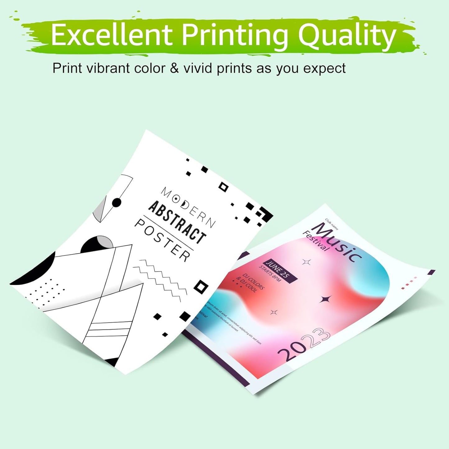greencycle 67XL Remanufactured Ink Cartridge Compatible with HP 67 XL DeskJet 1255 2722 DeskJet Plus 4122 4123 4132 Envy 6052 6055 Envy Pro 6452 6455 Printers (Black 1 Pack, Tri-Color 1 Pack)